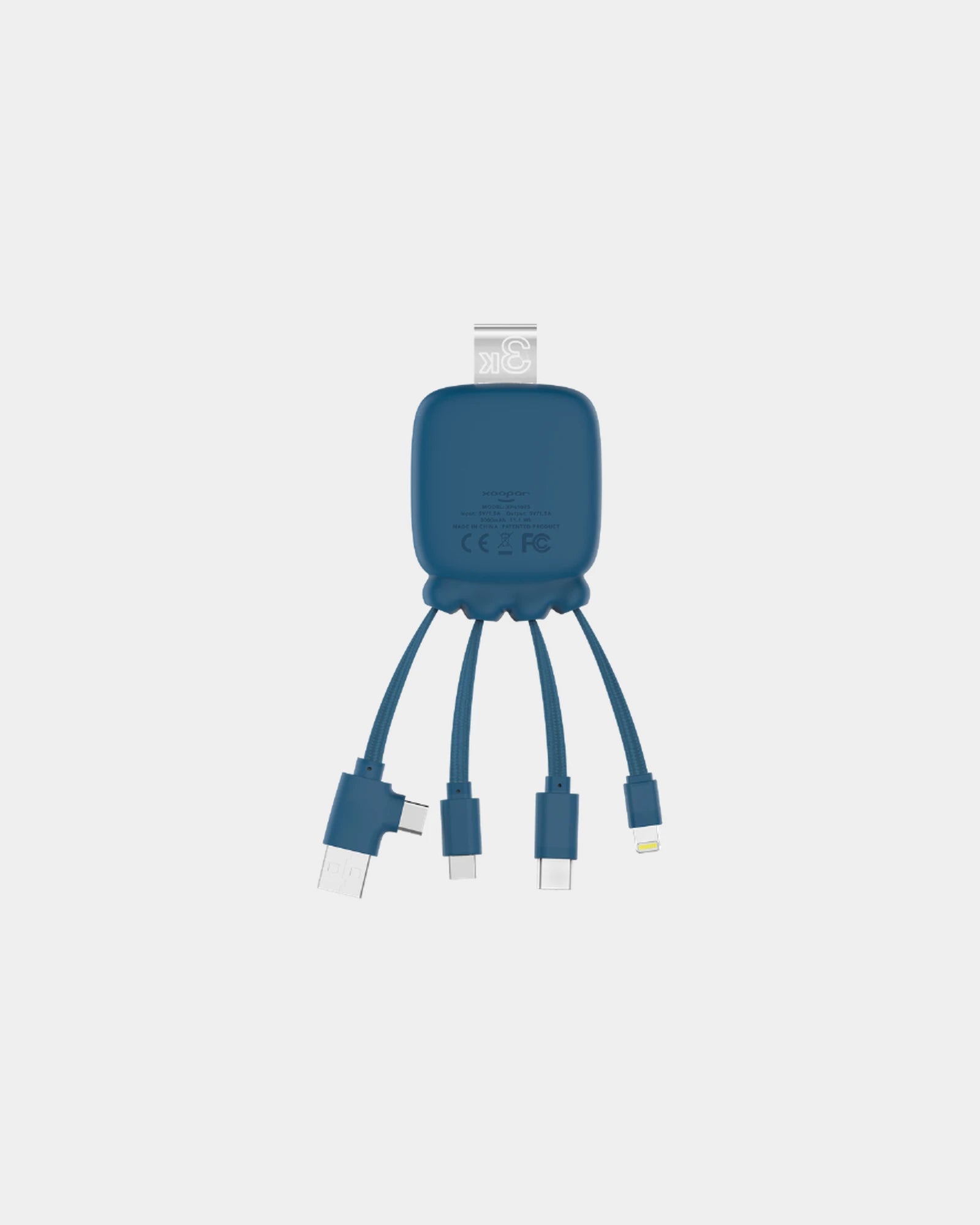 Promotional multi-cable power bank Gamma - 1